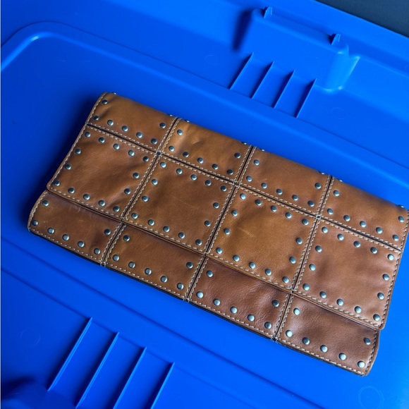 Michel Kors studded clutch - Picture 3 of 3